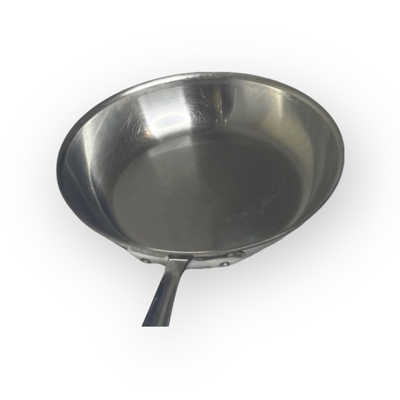 All Clad ★ Polished Stainless Steel 10 Inch Fry Pan ★ Professional Cookware ★ - Picture 11 of 16